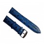 Curea din piele, compatibila Huawei Watch GT6 46mm|GT5|GT4|GT3|GT2 46mm|GT2e|Galaxy Watch|Fossil 22mm, Blue Spots