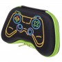 Penar Negru cu Model de Controler - Organizează-ți Victoriile Gamer în Stil