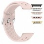 Curea din silicon, compatibila Apple Watch 9|8|7|6|5|4|3|2|1 Series, 41mm|40mm|38mm, Roz