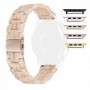 Curea polimer, compatibila Apple Watch 9|8|7|6|5|4|3|2|1 Series, 41mm|40mm|38mm, Cappuccino