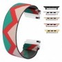 Curea textila elastica, compatibila Apple Watch 9|8|7|6|5|4|3|2|1 Series, 41mm|40mm|38mm, India Model
