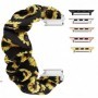 Curea textila elastica, compatibila Apple Watch 9|8|7|6|5|4|3|2|1 Series, 41mm|40mm|38mm, Scrunchies 2