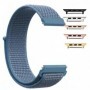 Curea material textil, compatibila Apple Watch 9|8|7|6|5|4|3|2|1 Series, 41mm|40mm|38mm, Powder Blue