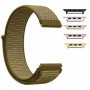 Curea material textil, compatibila Apple Watch 9|8|7|6|5|4|3|2|1 Series, 41mm|40mm|38mm, Tan Brown