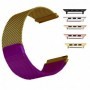 Curea otel, Milanese Loop, compatibila Apple Watch 9|8|7|6|5|4|3|2|1 Series, 41mm|40mm|38mm, telescoape QR, Purple Gold
