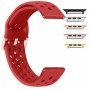 Curea din silicon, compatibila Apple Watch 9|8|7|6|5|4|3|2|1 Series, 49mm|45mm|44mm|42mm, Rosu
