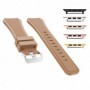 Curea silicon compatibila Apple Watch 9|8|7|6|5|4|3|2|1 Series, 49mm|45mm|44mm|42mm, Maro