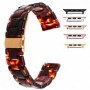 Curea polimer compatibila cu Apple Watch 9|8|7|6|5|4|3|2|1 Series, 49mm|45mm|44mm|42mm, Dark Fire