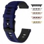 Curea din silicon compatibila cu Apple Watch 9|8|7|6|5|4|3|2|1 Series, 49mm|45mm|44mm|42mm, Navy Blue