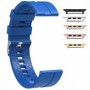 Curea din silicon compatibila cu Apple Watch 9|8|7|6|5|4|3|2|1 Series, 49mm|45mm|44mm|42mm, Admiral Blue