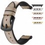 Curea hibrid piele-silicon, compatibila cu Apple Watch 9|8|7|6|5|4|3|2|1 Series, 49mm|45mm|44mm|42mm, Skin Tone