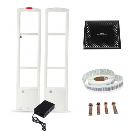 Sistem complet Antifurt Retail RF8.2Mhz - Porti tip Checkpoint + 1000 Etichete + Deactivator 4900 DSP