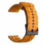 Curea silicon, compatibila Samsung Galaxy Watch6 Classic 47mm, telescoape QR, Metallic Tangerine