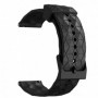 Curea silicon, compatibila Huawei Watch GT 3 42mm, telescoape QR,  Polished Iron