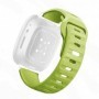 Curea silicon, compatibila Amazfit GTS 4 Mini, telescoape QR, Moss Grip