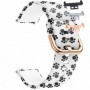 Curea silicon, compatibila Huawei Watch Fit 1, cu adaptor dedicat, Little Paw