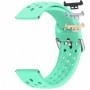 Curea silicon, compatibila Huawei Watch Fit 1, cu adaptor dedicat, Mint Green
