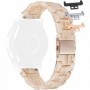 Curea polimer, compatibila Huawei Watch Fit 1, cu adaptor dedicat, Cappuccino