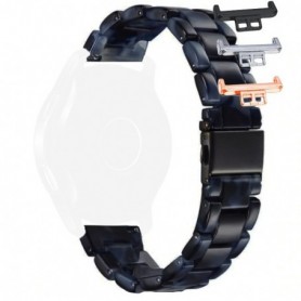 Curea polimer, compatibila Huawei Watch Fit 1, cu adaptor dedicat, Dark Sea