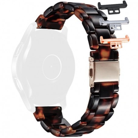 Curea polimer, compatibila Huawei Watch Fit 1, cu adaptor dedicat, Dark Fire