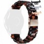 Curea polimer, compatibila Huawei Watch Fit 1, cu adaptor dedicat, Dark Fire