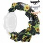 Curea textila elastica, compatibila Huawei Watch Fit 1, cu adaptor dedicat, Scrunchies 1