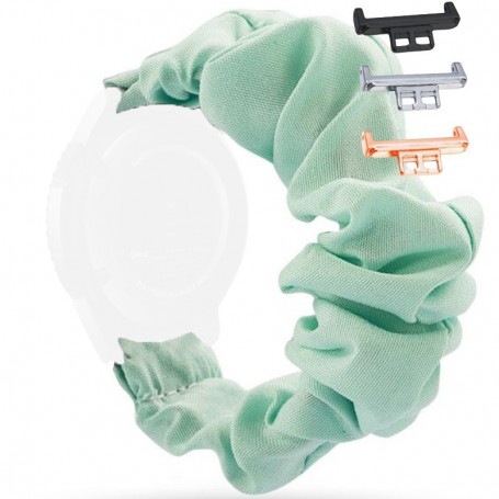 Curea textila elastica, compatibila Huawei Watch Fit 1, cu adaptor dedicat, Scrunchies 14
