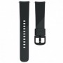 Curea silicon, compatibila Amazfit Active, telescoape Quick Release, Black