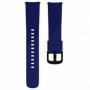 Curea silicon, compatibila Amazfit Active, telescoape Quick Release, Dark Blue