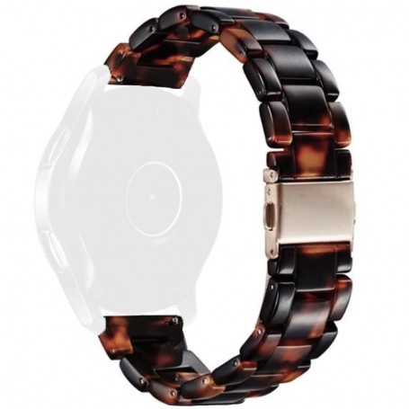 Curea polimer, compatibila Amazfit Active, telescoape Quick Release, Dark Fire