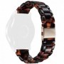 Curea polimer, compatibila Amazfit Active, telescoape Quick Release, Dark Fire