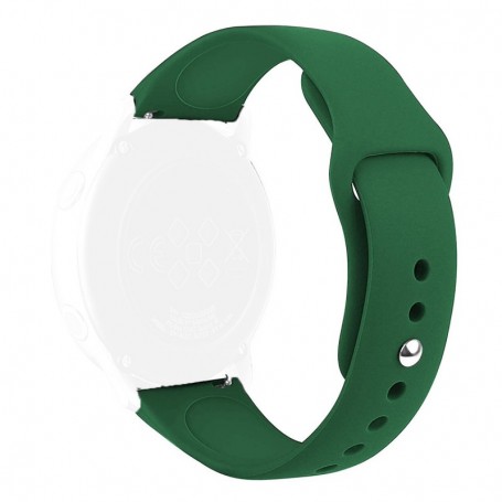 Curea silicon, 18mm, compatibila Huawei Watch GT6 41mm GT5|GT4 41mm, GT5 Pro 42mm, Pistachio Whisper