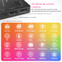 Lampă LED RGB  W140 - Lumina Continuă pentru Foto și Video, 2500-9000K, Acumulator 3100mAh, Control HSI, CRI 95+, 20 Moduri