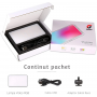 Lampă LED RGB  W140 - Lumina Continuă pentru Foto și Video, 2500-9000K, Acumulator 3100mAh, Control HSI, CRI 95+, 20 Moduri