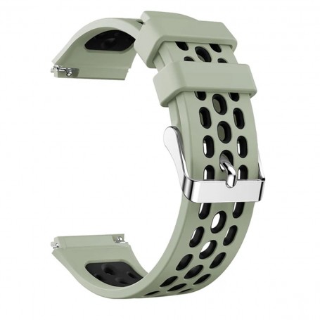 Curea din silicon compatibila cu Huawei Watch GT 2e, VD Very Dream®, telescoape QR, Minty Touch