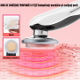 GlowLift Pro - Dispozitiv de Lifting Facial 7 în 1 EMS RF Microcurent pentru Rejuvenarea Pielii - Masaj Facial Antirid