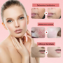 GlowLift Pro - Dispozitiv de Lifting Facial 7 în 1 EMS RF Microcurent pentru Rejuvenarea Pielii - Masaj Facial Antirid