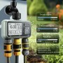 Programator pentru irigare/udare, 3 zone, IPX4, conector alamă, gazon, gradină, bonus conector furtun si lance stropit