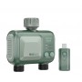 Programator pentru irigare Wireless, Bluetooth, 2 zone, IPX4, conector alamă, gazon, gradină, conector furtun si lance stropit