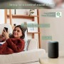 Programator pentru irigare Wireless, Bluetooth, 2 zone, IPX4, conector alamă, gazon, gradină, conector furtun si lance stropit