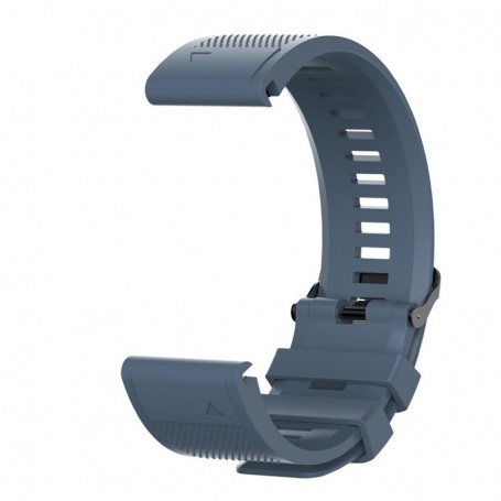 Curea silicon compatibila Garmin Fenix 8, 47mm, Solar, 22mm, Space Gray
