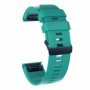 Curea silicon compatibila Garmin Fenix 8, 51mm, Amoled, 26mm, Green/Black