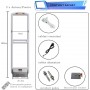 Kit complet Sistem Alarma Magazin, Porti Antiefractie, detectie avansata AM58Khz, Dezactivator etichete inclus