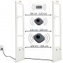 Sistem Complet Alarma Magazin, Porti Antiefractie, detectie avansata RF-8.2MHz, Magnet Detasator, Dezactivator si Taguri incluse