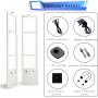 Sistem Complet Alarma Magazin, Porti Antiefractie, detectie avansata RF-8.2MHz, Magnet Detasator, Dezactivator si Taguri incluse