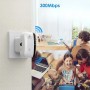 Repeater WiFi Universal cu Funcție Router - Extinde Rețeaua Wireless până la 300m