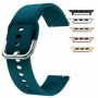 Curea silicon, compatibila Apple Watch 10, 42mm, Sacramento Green