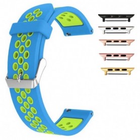 Curea silicon, compatibila Apple Watch 10, 42mm, Electric Green