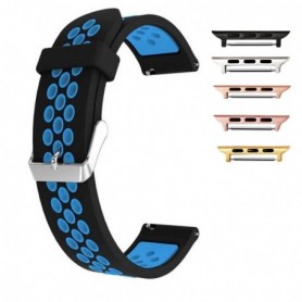 Curea silicon, compatibila Apple Watch 10, 42mm, Black Berry