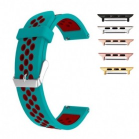 Curea silicon, compatibila Apple Watch 10, 42mm, Azure Red